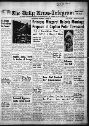 The Daily News-Telegram (Sulphur Springs, Tex.), Vol. 57, No. 258, Ed. 1 Monday, October 31, 1955