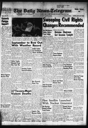 The Daily News-Telegram (Sulphur Springs, Tex.), Vol. 85, No. 230, Ed. 1 Monday, September 30, 1963