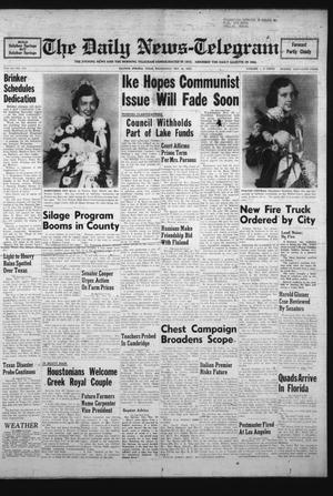 The Daily News-Telegram (Sulphur Springs, Tex.), Vol. 55, No. 274, Ed. 1 Wednesday, November 18, 1953