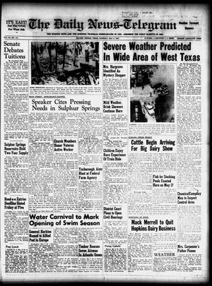 The Daily News-Telegram (Sulphur Springs, Tex.), Vol. 59, No. 110, Ed. 1 Thursday, May 9, 1957