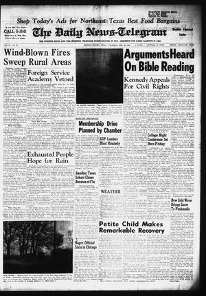 The Daily News-Telegram (Sulphur Springs, Tex.), Vol. 85, No. 49, Ed. 1 Thursday, February 28, 1963