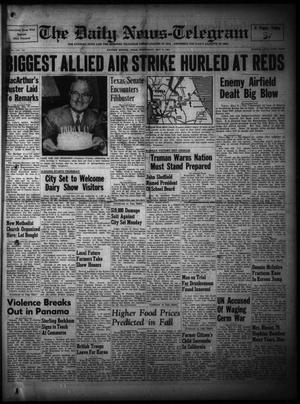 The Daily News-Telegram (Sulphur Springs, Tex.), Vol. 53, No. 110, Ed. 1 Wednesday, May 9, 1951