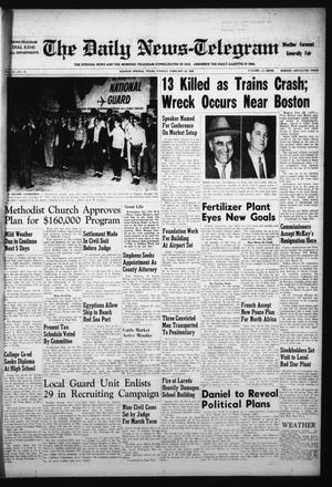 The Daily News-Telegram (Sulphur Springs, Tex.), Vol. 58, No. 50, Ed. 1 Tuesday, February 28, 1956