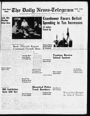 The Daily News-Telegram (Sulphur Springs, Tex.), Vol. 60, No. 12, Ed. 1 Wednesday, January 15, 1958