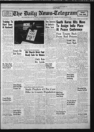 The Daily News-Telegram (Sulphur Springs, Tex.), Vol. 55, No. 200, Ed. 1 Monday, August 24, 1953