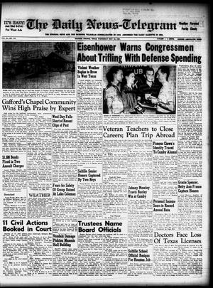 The Daily News-Telegram (Sulphur Springs, Tex.), Vol. 59, No. 115, Ed. 1 Wednesday, May 15, 1957