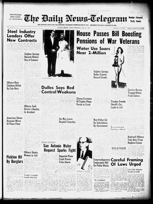 The Daily News-Telegram (Sulphur Springs, Tex.), Vol. 58, No. 153, Ed. 1 Wednesday, June 27, 1956
