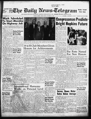 The Daily News-Telegram (Sulphur Springs, Tex.), Vol. 80, No. 279, Ed. 1 Sunday, November 16, 1958