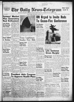 The Daily News-Telegram (Sulphur Springs, Tex.), Vol. 57, No. 25, Ed. 1 Monday, January 31, 1955
