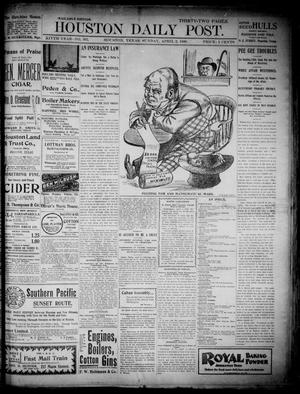 The Houston Daily Post (Houston, Tex.), Vol. XIVth Year, No. 365, Ed. 1, Sunday, April 2, 1899