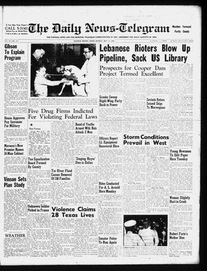 The Daily News-Telegram (Sulphur Springs, Tex.), Vol. 60, No. 111, Ed. 1 Monday, May 12, 1958