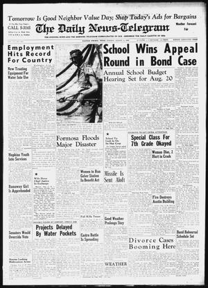 The Daily News-Telegram (Sulphur Springs, Tex.), Vol. 81, No. 229, Ed. 1 Tuesday, August 11, 1959