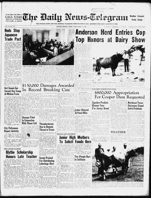 The Daily News-Telegram (Sulphur Springs, Tex.), Vol. 60, No. 110, Ed. 1 Sunday, May 11, 1958