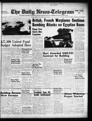 The Daily News-Telegram (Sulphur Springs, Tex.), Vol. 58, No. 261, Ed. 1 Thursday, November 1, 1956