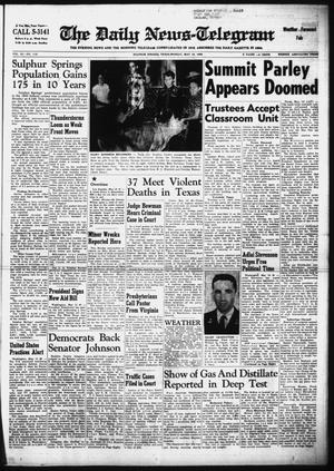 The Daily News-Telegram (Sulphur Springs, Tex.), Vol. 82, No. 116, Ed. 1 Monday, May 16, 1960