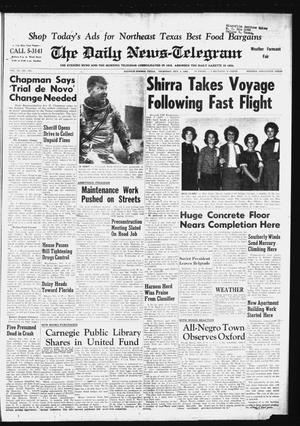 The Daily News-Telegram (Sulphur Springs, Tex.), Vol. 84, No. 235, Ed. 1 Thursday, October 4, 1962