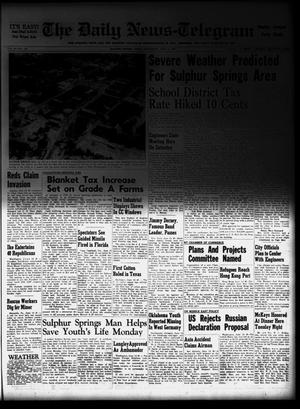 The Daily News-Telegram (Sulphur Springs, Tex.), Vol. 59, No. 139, Ed. 1 Wednesday, June 12, 1957