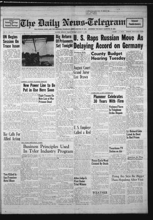 The Daily News-Telegram (Sulphur Springs, Tex.), Vol. 55, No. 194, Ed. 1 Monday, August 17, 1953