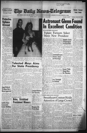 The Daily News-Telegram (Sulphur Springs, Tex.), Vol. 84, No. 44, Ed. 1 Wednesday, February 21, 1962