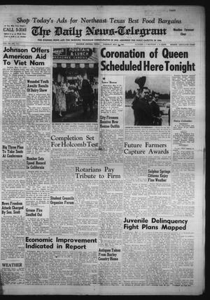 The Daily News-Telegram (Sulphur Springs, Tex.), Vol. 83, No. 111, Ed. 1 Thursday, May 11, 1961