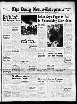 The Daily News-Telegram (Sulphur Springs, Tex.), Vol. 58, No. 230, Ed. 1 Wednesday, September 26, 1956