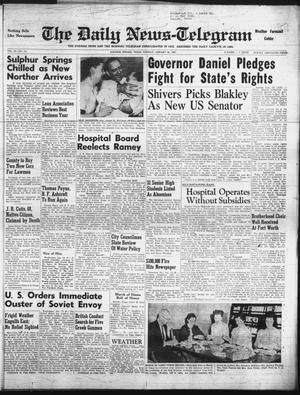 The Daily News-Telegram (Sulphur Springs, Tex.), Vol. 59, No. 12, Ed. 1 Tuesday, January 15, 1957