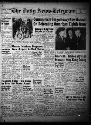 The Daily News-Telegram (Sulphur Springs, Tex.), Vol. 53, No. 7, Ed. 1 Tuesday, January 9, 1951