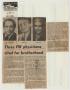 Thumbnail image of item number 1 in: '[Newspaper Clipping: Three FW physicians cited for brotherhood]'.