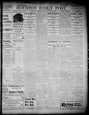 The Houston Daily Post (Houston, Tex.), Vol. XVth Year, No. 32, Ed. 1, Saturday, May 6, 1899