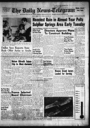 The Daily News-Telegram (Sulphur Springs, Tex.), Vol. 57, No. 205, Ed. 1 Tuesday, August 30, 1955