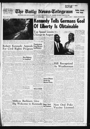 The Daily News-Telegram (Sulphur Springs, Tex.), Vol. 85, No. 150, Ed. 1 Wednesday, June 26, 1963