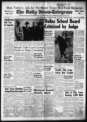 The Daily News-Telegram (Sulphur Springs, Tex.), Vol. 82, No. 41, Ed. 1 Thursday, February 18, 1960