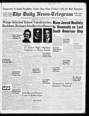 The Daily News-Telegram (Sulphur Springs, Tex.), Vol. 60, No. 112, Ed. 1 Tuesday, May 13, 1958