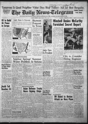 The Daily News-Telegram (Sulphur Springs, Tex.), Vol. 56, No. 211, Ed. 1 Tuesday, September 7, 1954