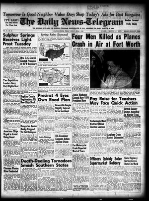 The Daily News-Telegram (Sulphur Springs, Tex.), Vol. 59, No. 84, Ed. 1 Tuesday, April 9, 1957
