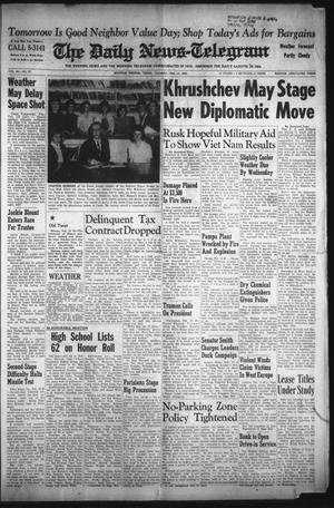 The Daily News-Telegram (Sulphur Springs, Tex.), Vol. 84, No. 37, Ed. 1 Tuesday, February 13, 1962