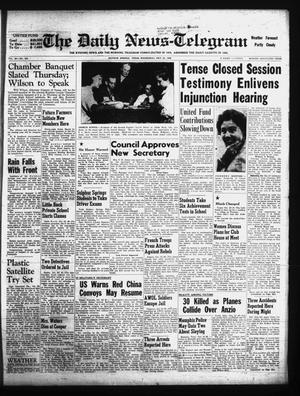 The Daily News-Telegram (Sulphur Springs, Tex.), Vol. 80, No. 259, Ed. 1 Wednesday, October 22, 1958