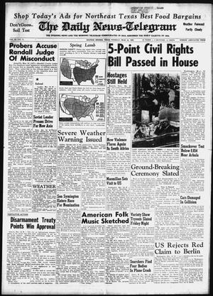 The Daily News-Telegram (Sulphur Springs, Tex.), Vol. 82, No. 71, Ed. 1 Thursday, March 24, 1960