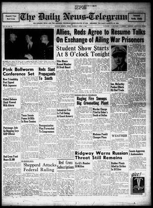 The Daily News-Telegram (Sulphur Springs, Tex.), Vol. 55, No. 78, Ed. 1 Thursday, April 2, 1953
