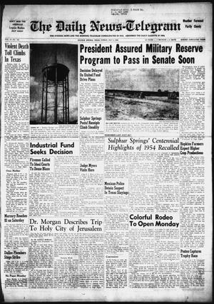 The Daily News-Telegram (Sulphur Springs, Tex.), Vol. 57, No. 156, Ed. 1 Sunday, July 3, 1955