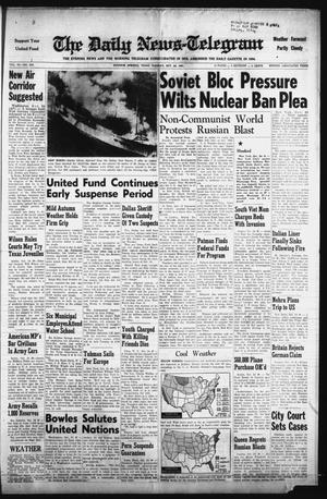 The Daily News-Telegram (Sulphur Springs, Tex.), Vol. 83, No. 250, Ed. 1 Tuesday, October 24, 1961