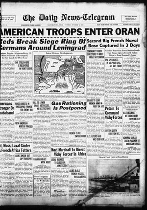 The Daily News-Telegram (Sulphur Springs, Tex.), Vol. 44, No. 169, Ed. 1 Tuesday, November 10, 1942