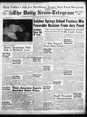 The Daily News-Telegram (Sulphur Springs, Tex.), Vol. 80, No. 266, Ed. 1 Thursday, October 30, 1958