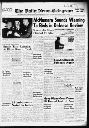 The Daily News-Telegram (Sulphur Springs, Tex.), Vol. 85, No. 24, Ed. 1 Wednesday, January 30, 1963