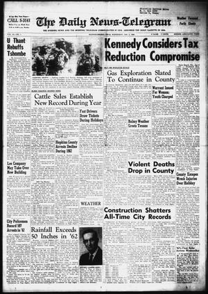 The Daily News-Telegram (Sulphur Springs, Tex.), Vol. 85, No. 1, Ed. 1 Wednesday, January 2, 1963