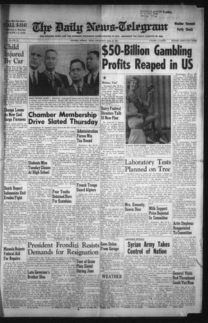 The Daily News-Telegram (Sulphur Springs, Tex.), Vol. 84, No. 74, Ed. 1 Wednesday, March 28, 1962