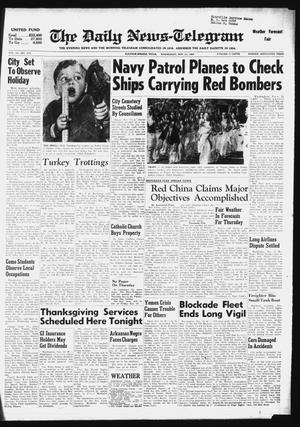 The Daily News-Telegram (Sulphur Springs, Tex.), Vol. 84, No. 276, Ed. 1 Wednesday, November 21, 1962