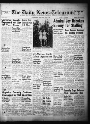 The Daily News-Telegram (Sulphur Springs, Tex.), Vol. 53, No. 190, Ed. 1 Sunday, August 12, 1951