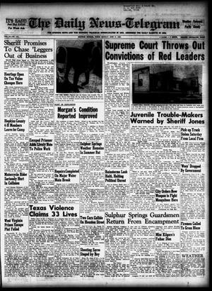 The Daily News-Telegram (Sulphur Springs, Tex.), Vol. 59, No. 143, Ed. 1 Monday, June 17, 1957