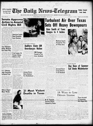 The Daily News-Telegram (Sulphur Springs, Tex.), Vol. 59, No. 172, Ed. 1 Monday, July 22, 1957